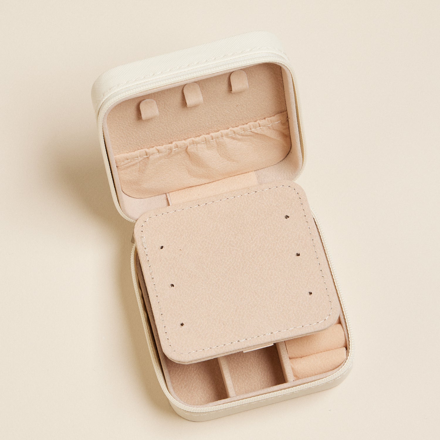 La Dolce Vita Travel Jewelry Box - Dusty Pink