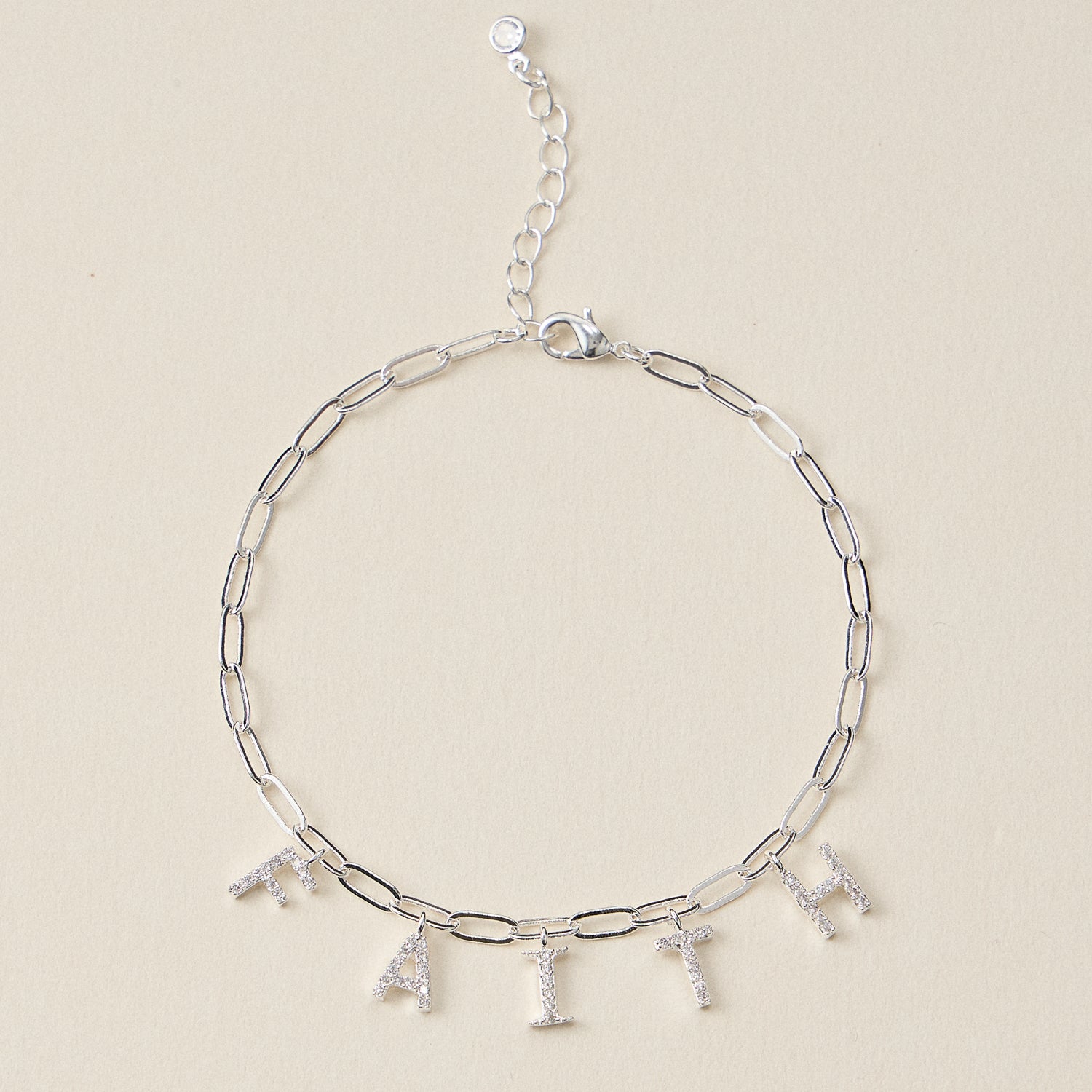 Faith Charm Bracelet