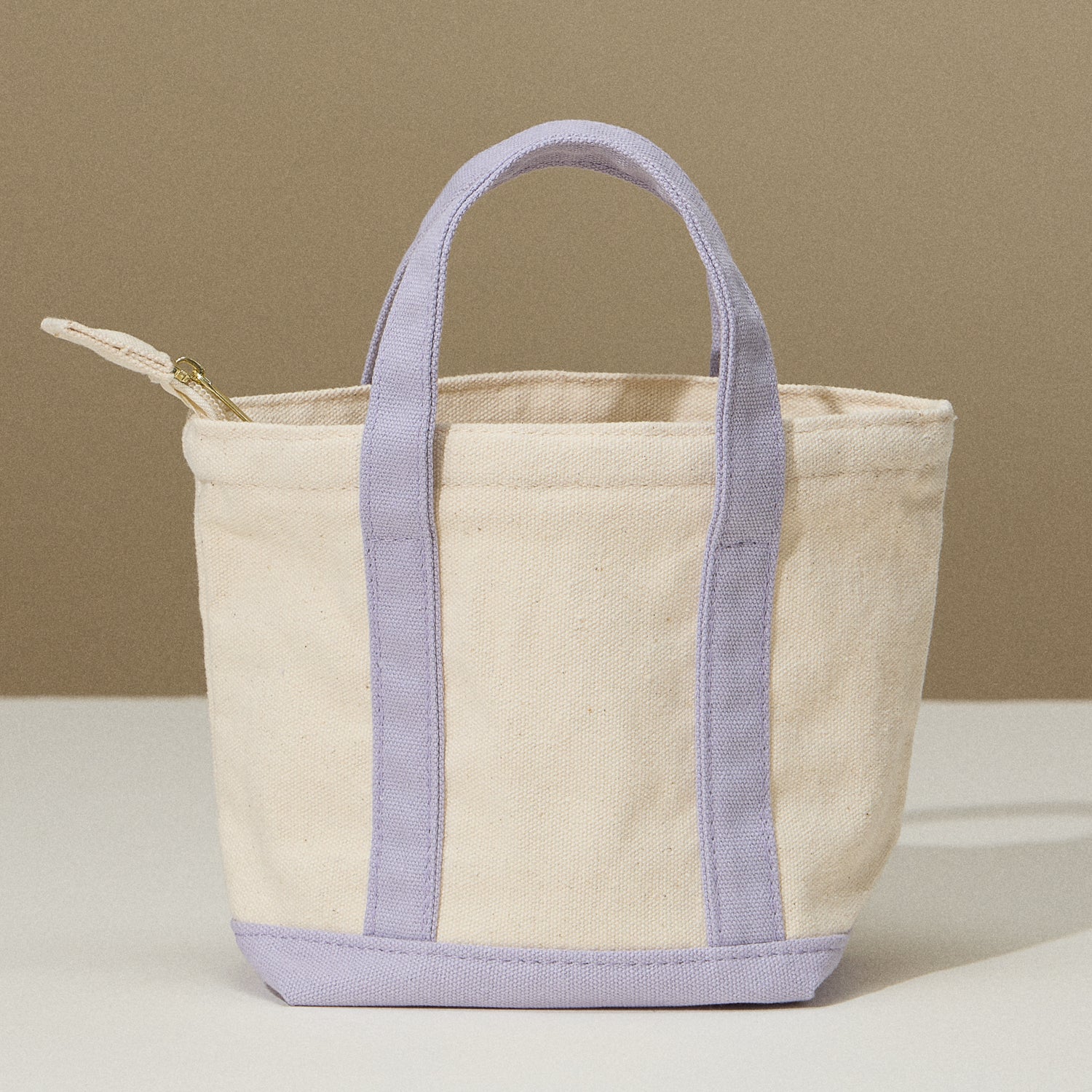 Mini Canvas Carry Bag with EcoCharm Cotton Design