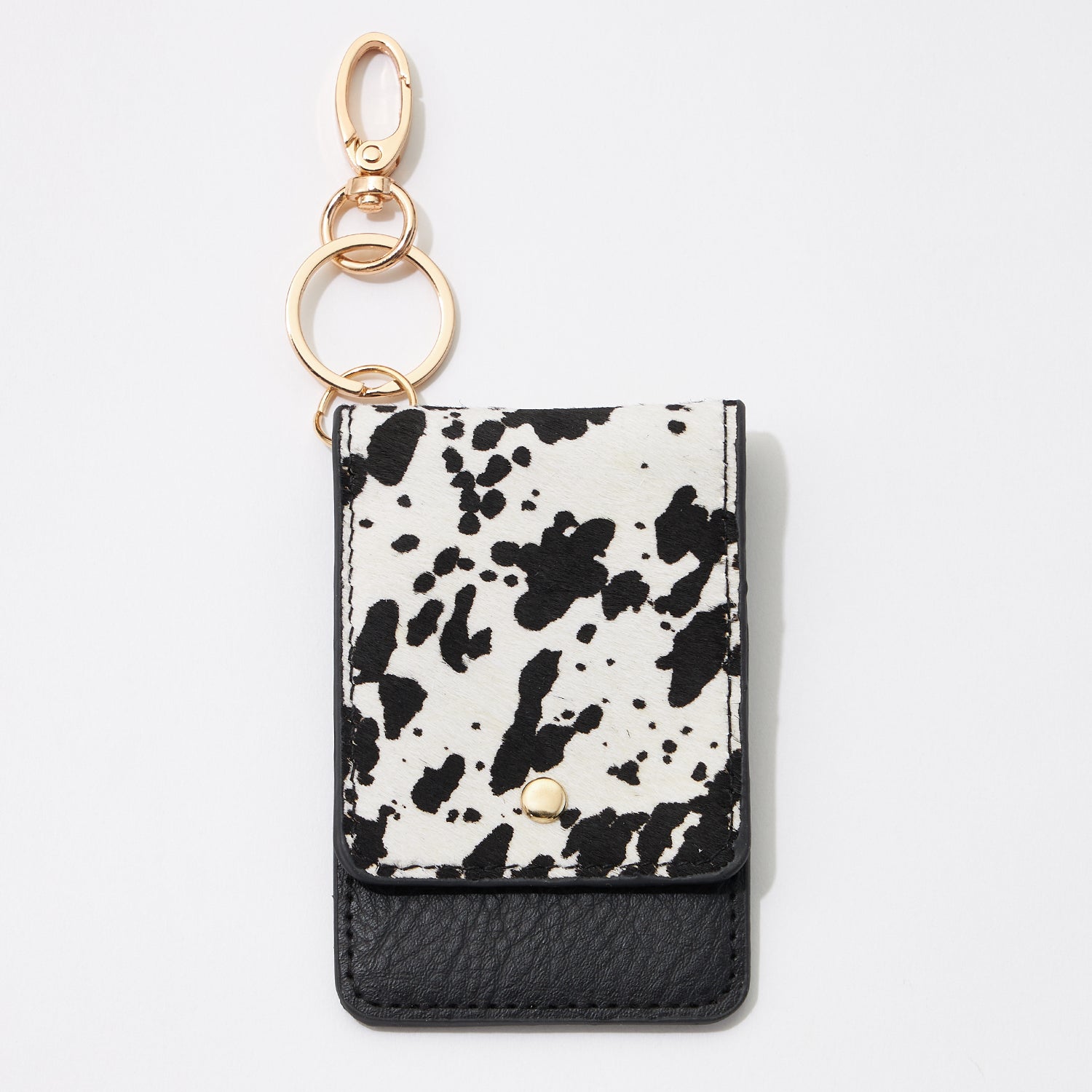Animal Print ID Card Holder Key Chains - Frem