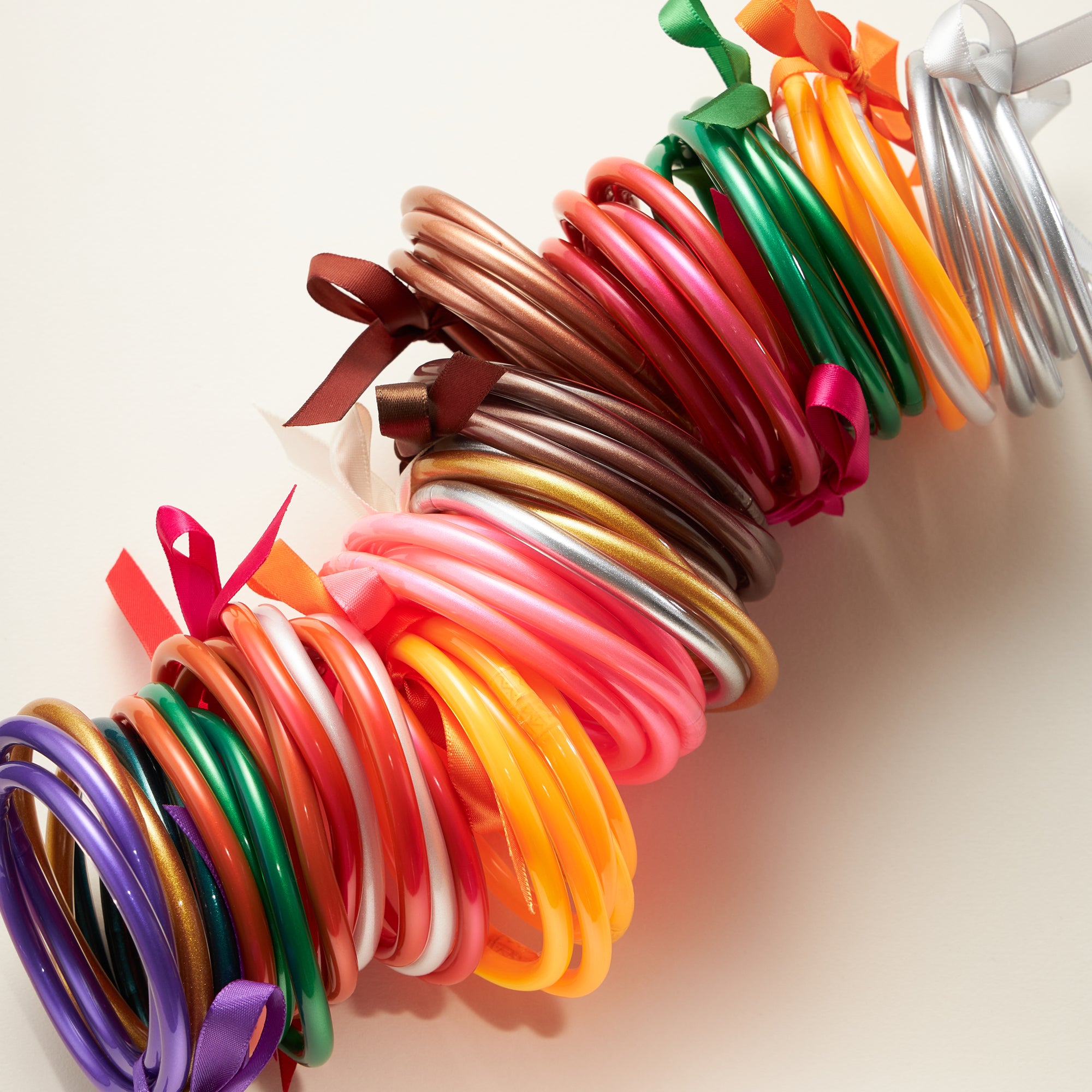 5 Tube Bangle Bracelet