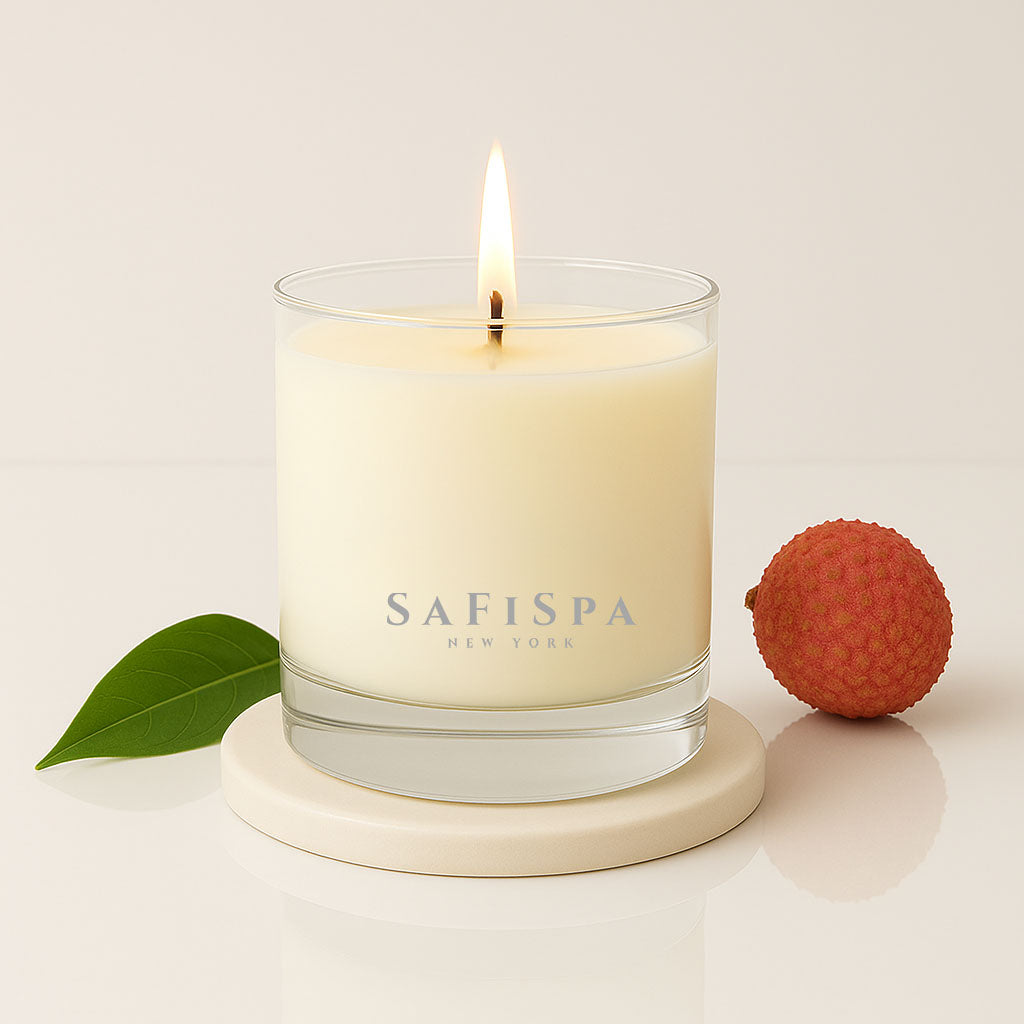 Luxury Soy Candle – Lychee & White Tea