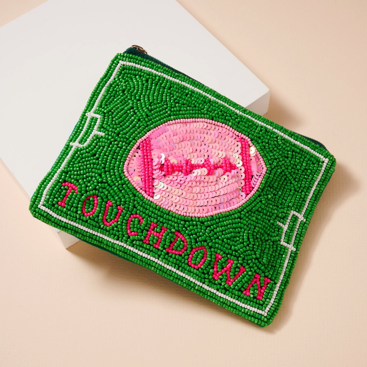 Small Beaded Coin Pouch
