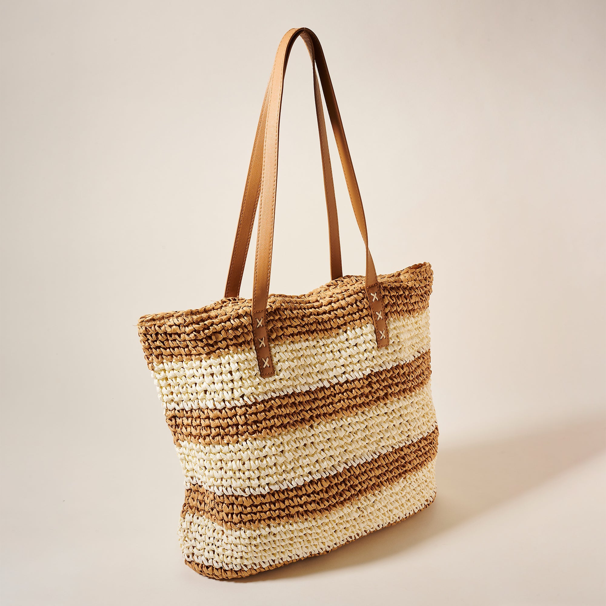 Chic Straw Tote Bag