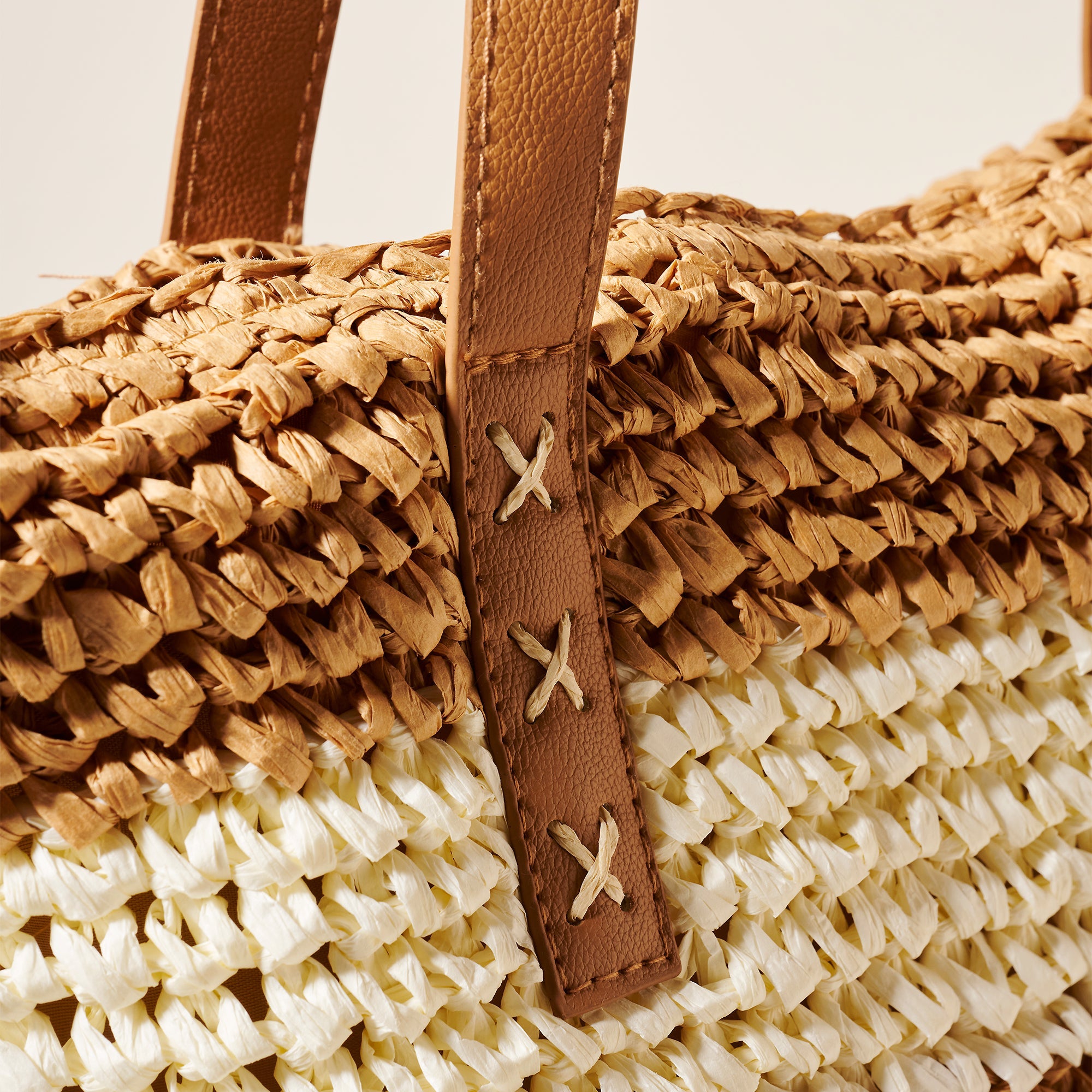Chic Straw Tote Bag