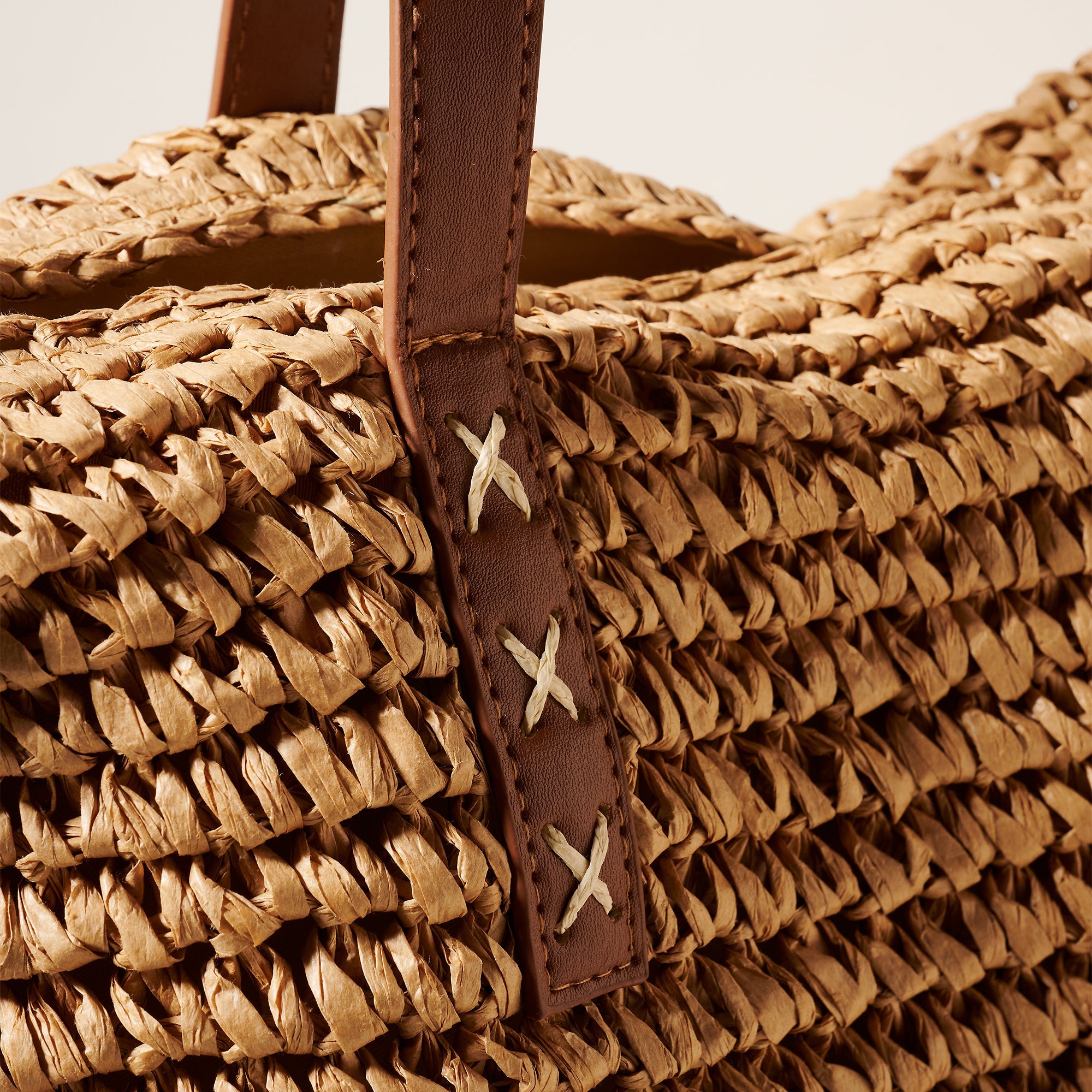 Chic Straw Tote Bag
