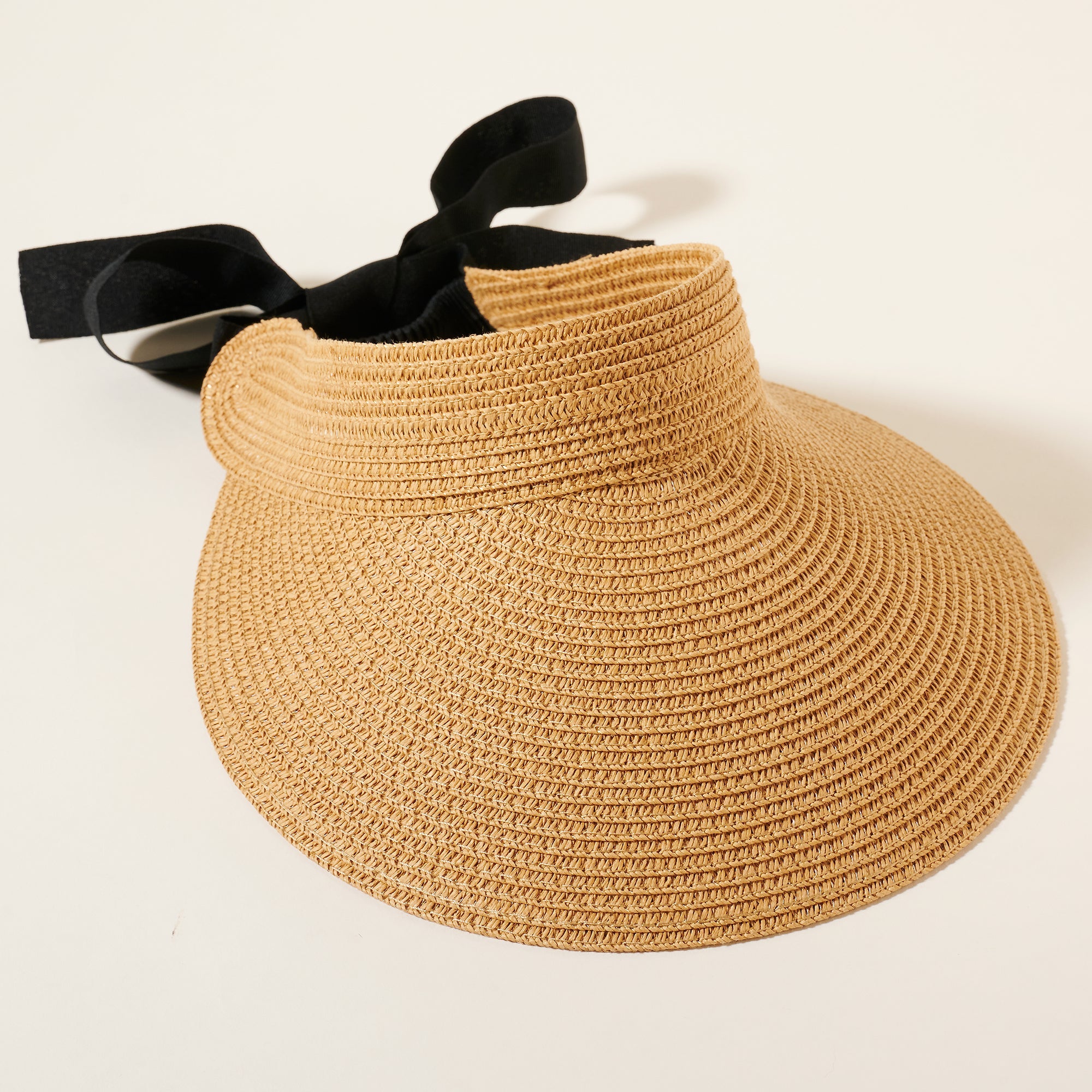 Straw Tie Visor
