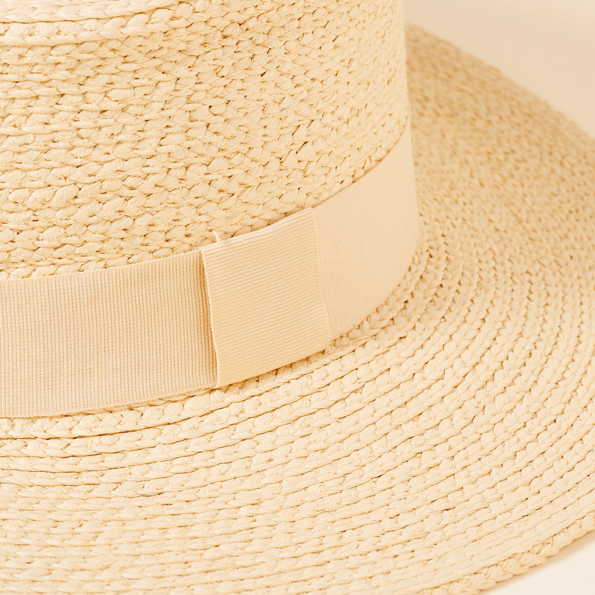 Straw Boater Hat