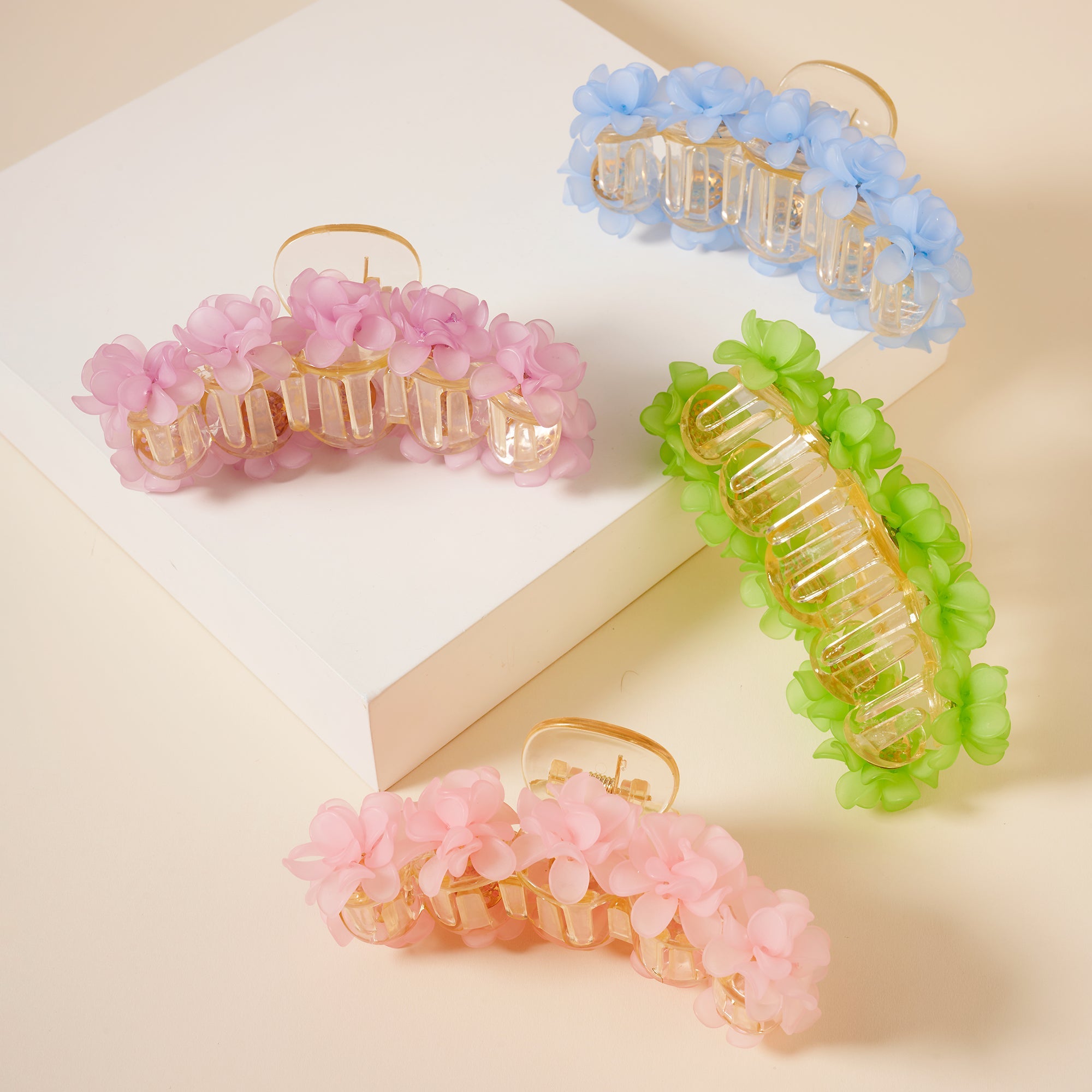 3D Flower Hair Claw