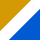 Gold / White / Blue
