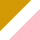 Gold / White / Pink