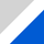 Silver / White / Blue