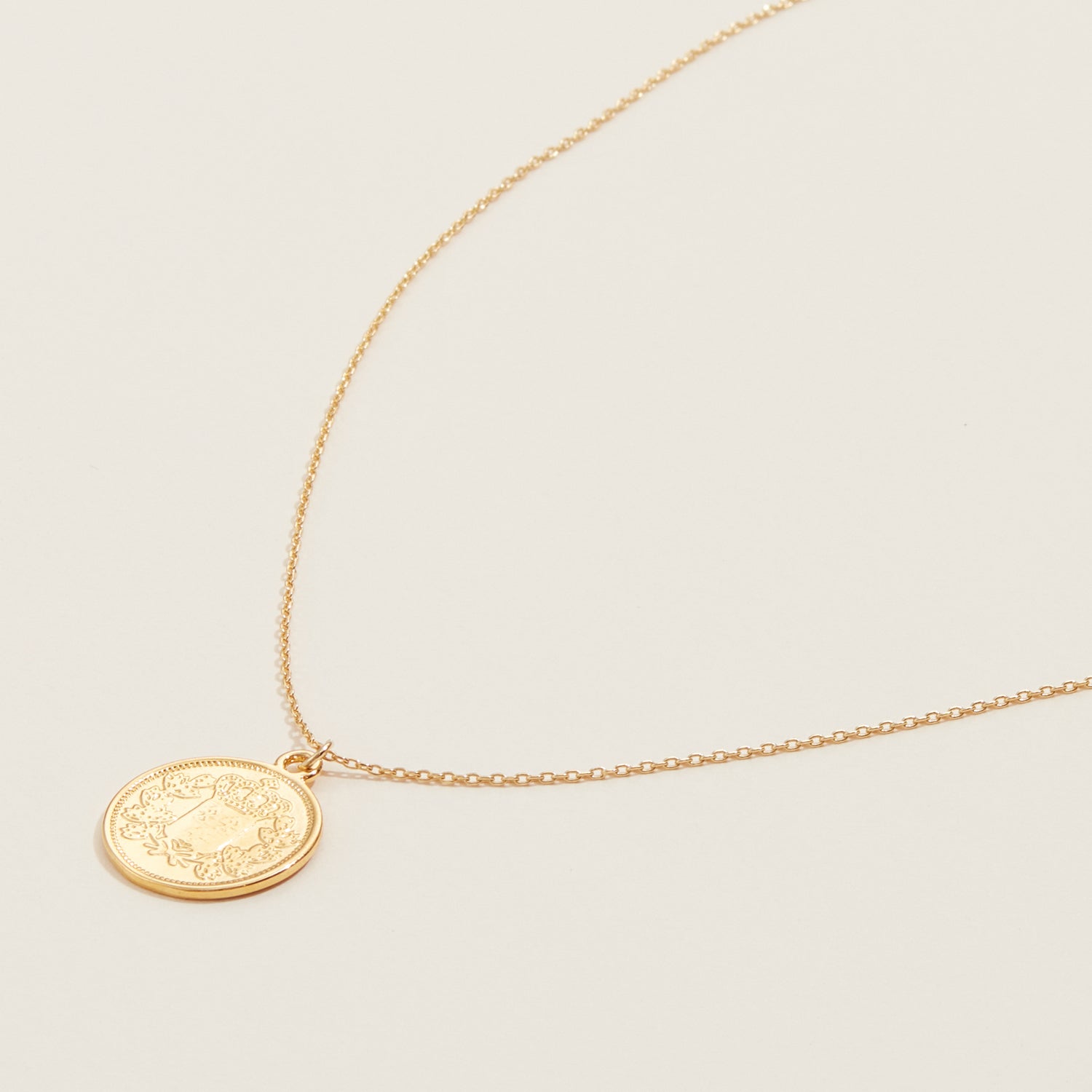 Coin Pendant Necklace