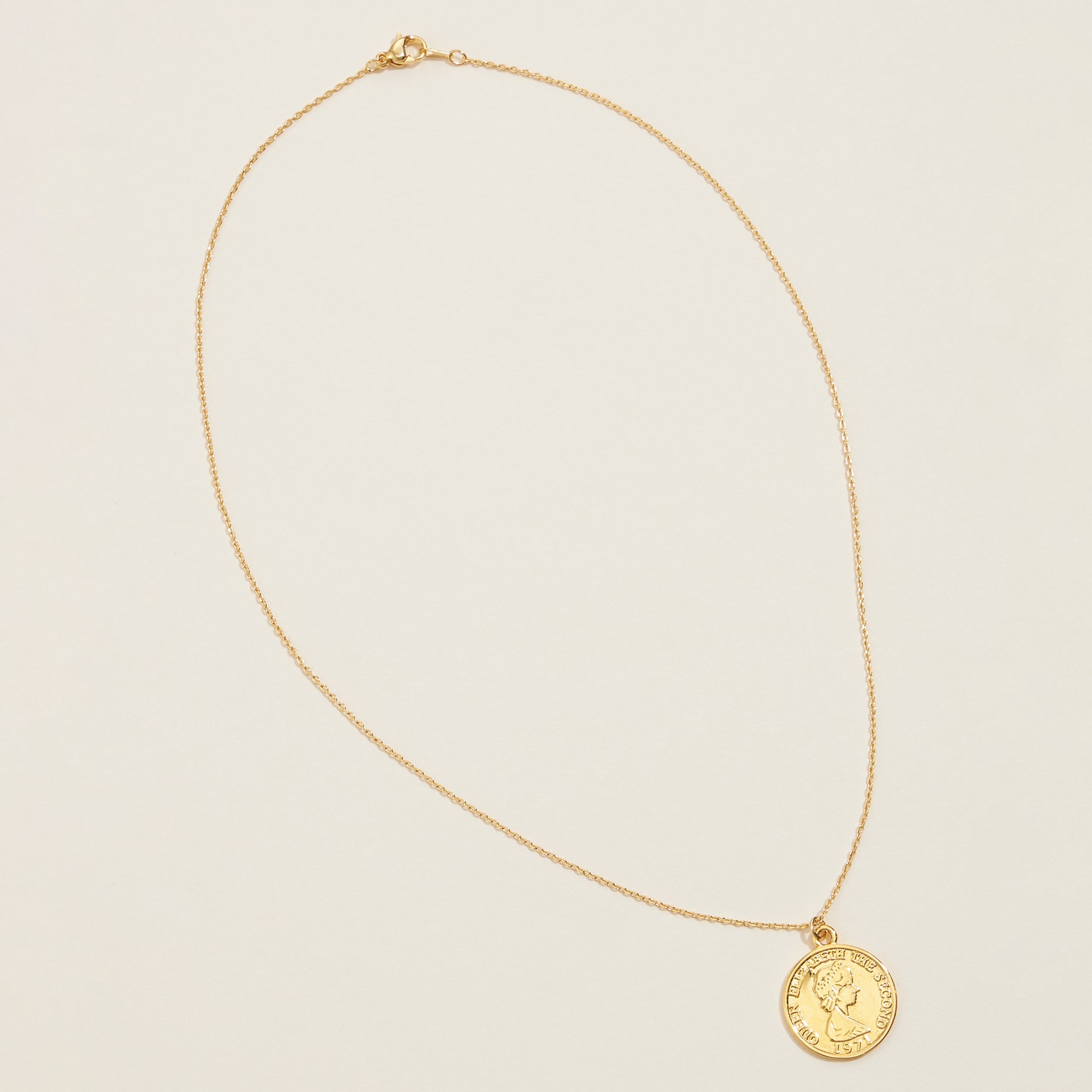 Coin Pendant Necklace