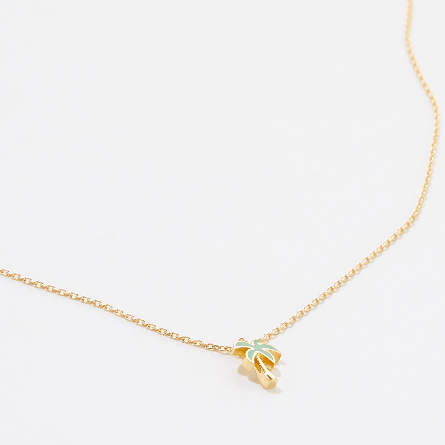 palm tree necklace