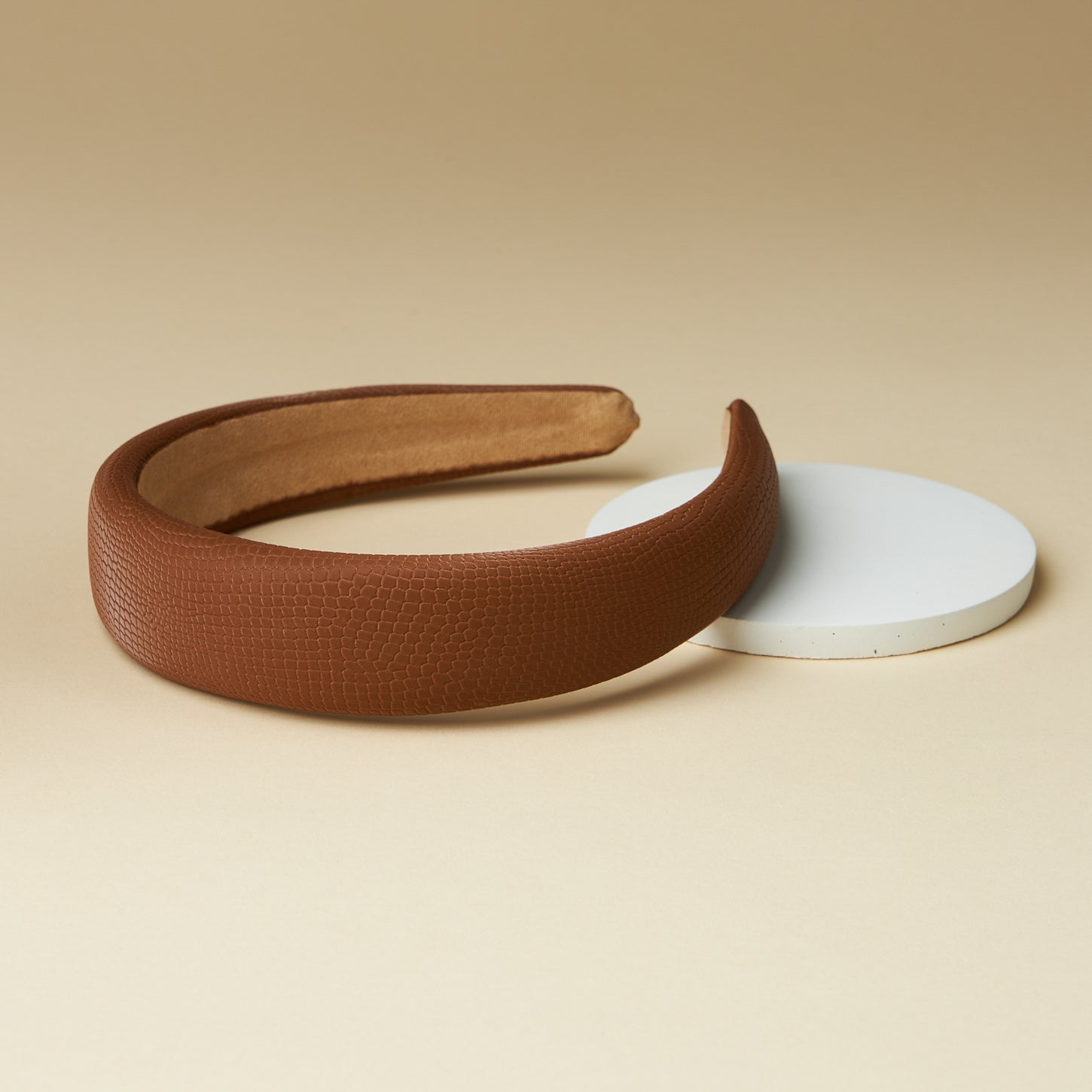 Synthetic Leather Headbands - Frem