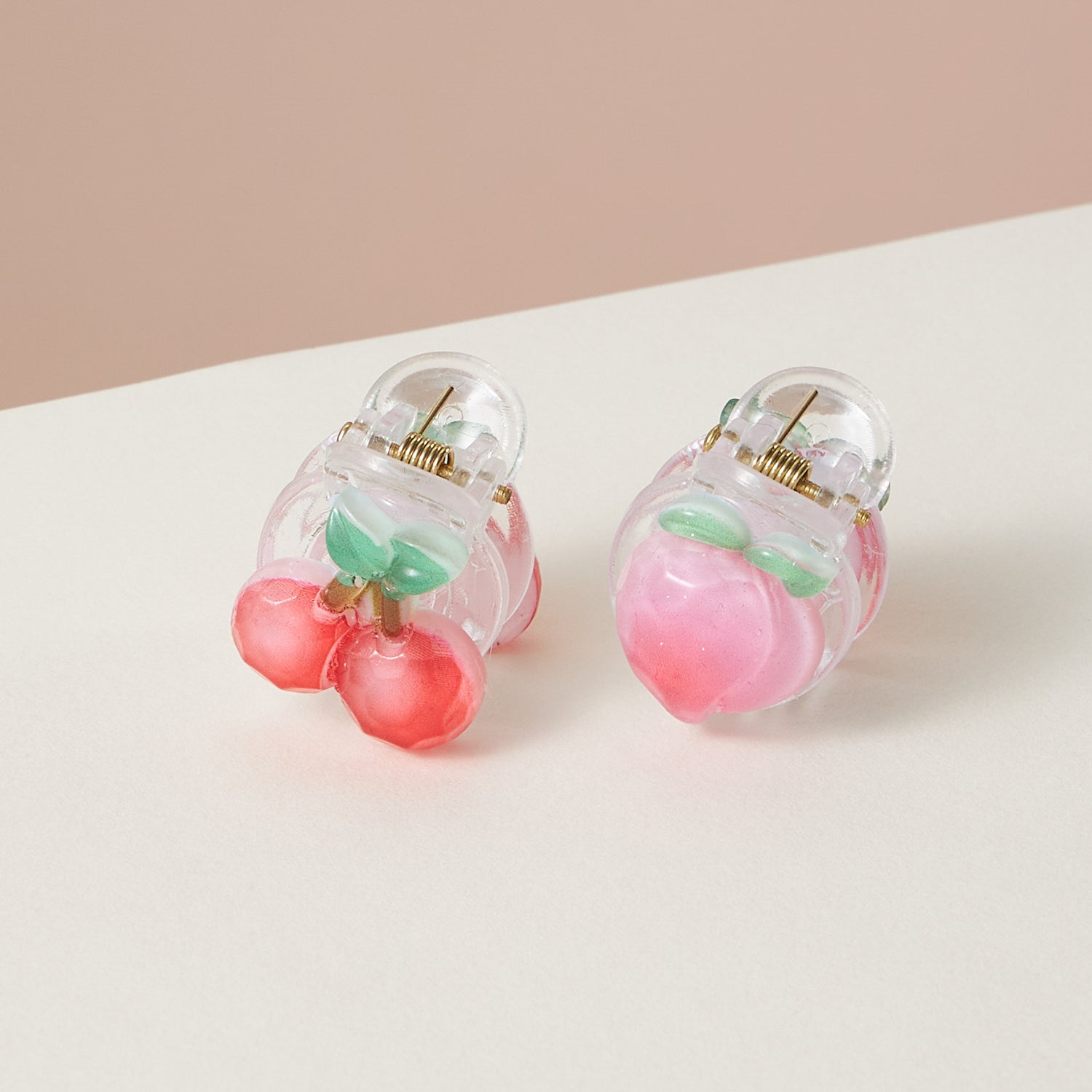 6 Pcs Summer Fruits Mini Claw Hair Clips - Frem