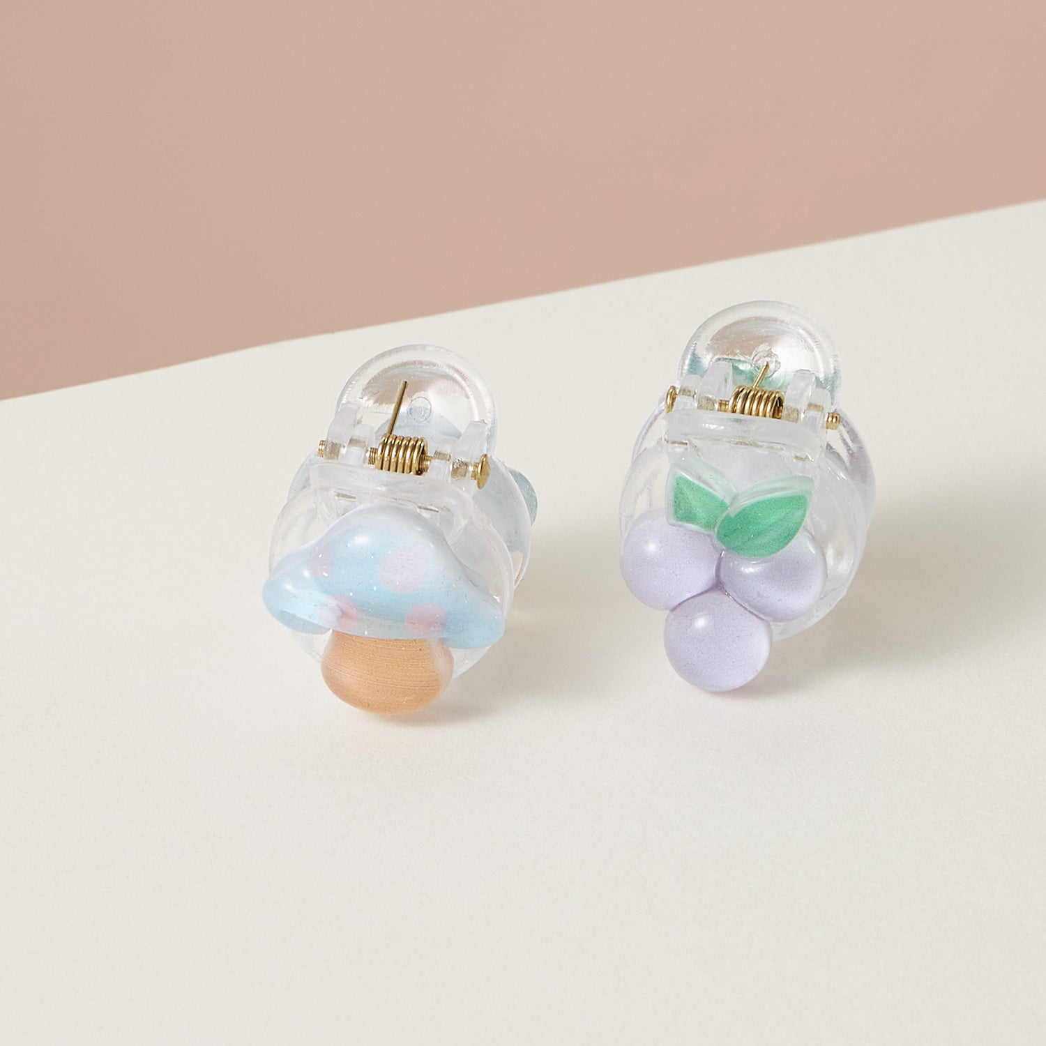 6 Pcs Summer Fruits Mini Claw Hair Clips - Frem