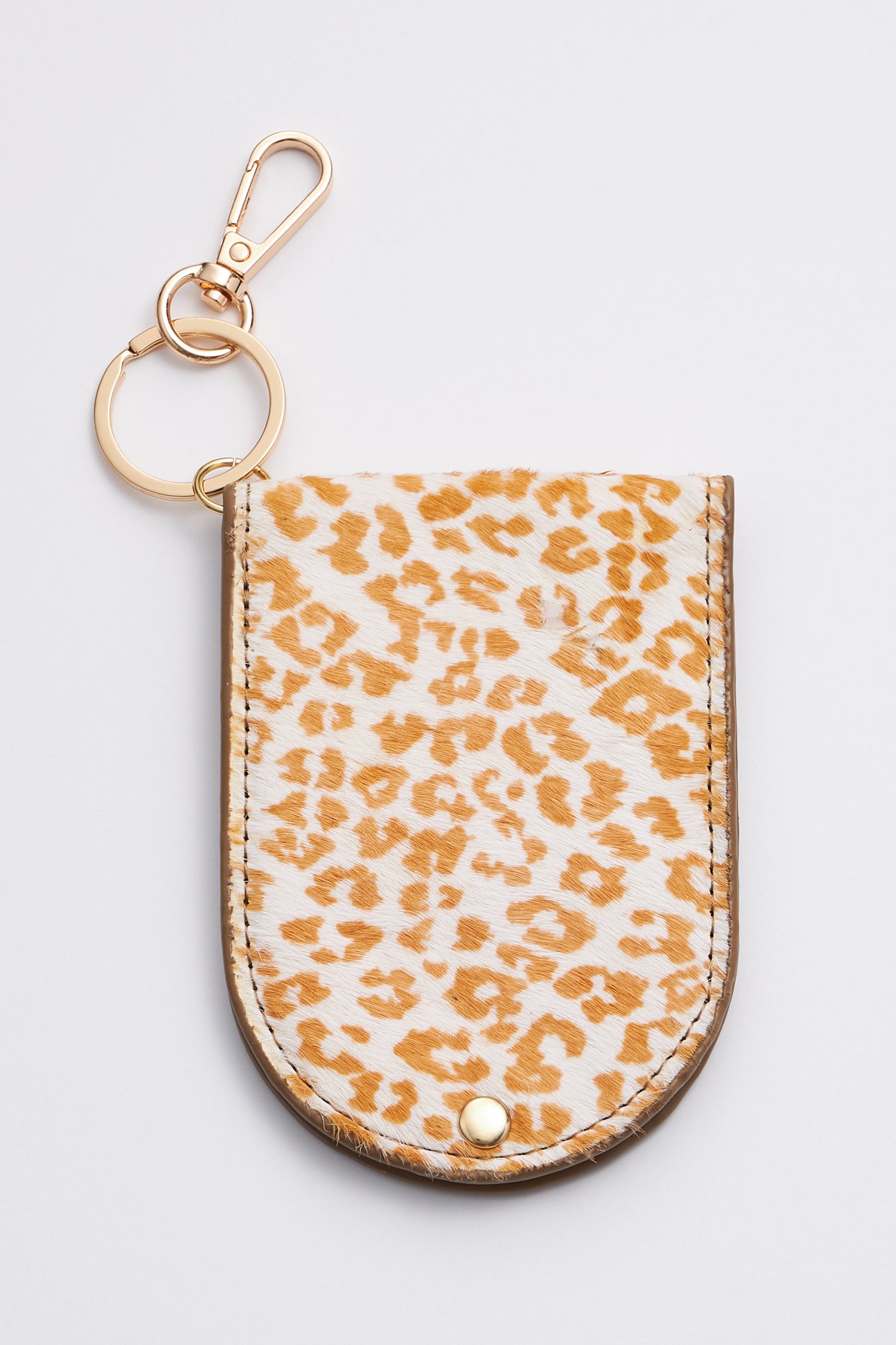 Animal Print ID Card Holder Key Chains - Frem