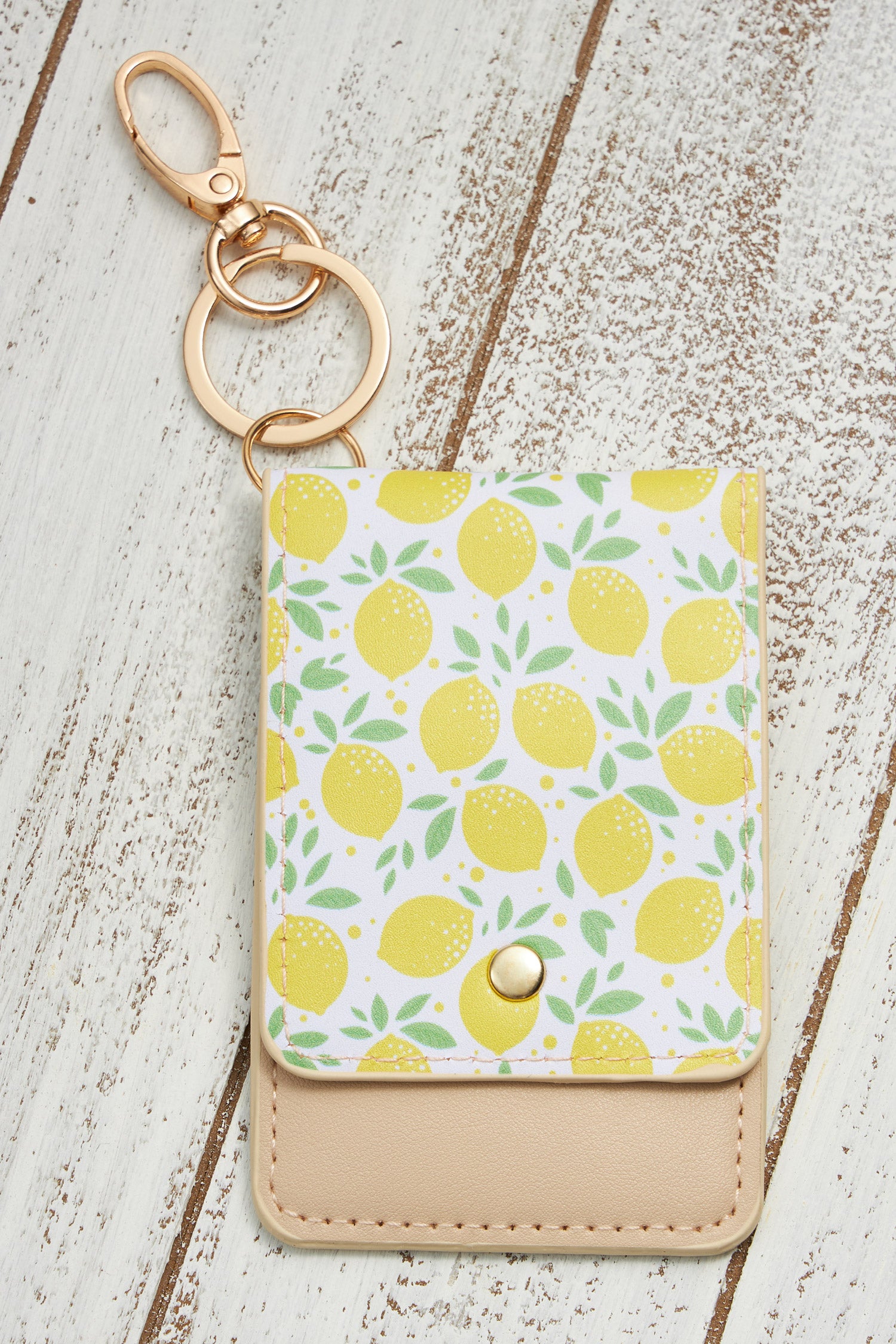 Tropical ID Card Holder Key Chains - Frem