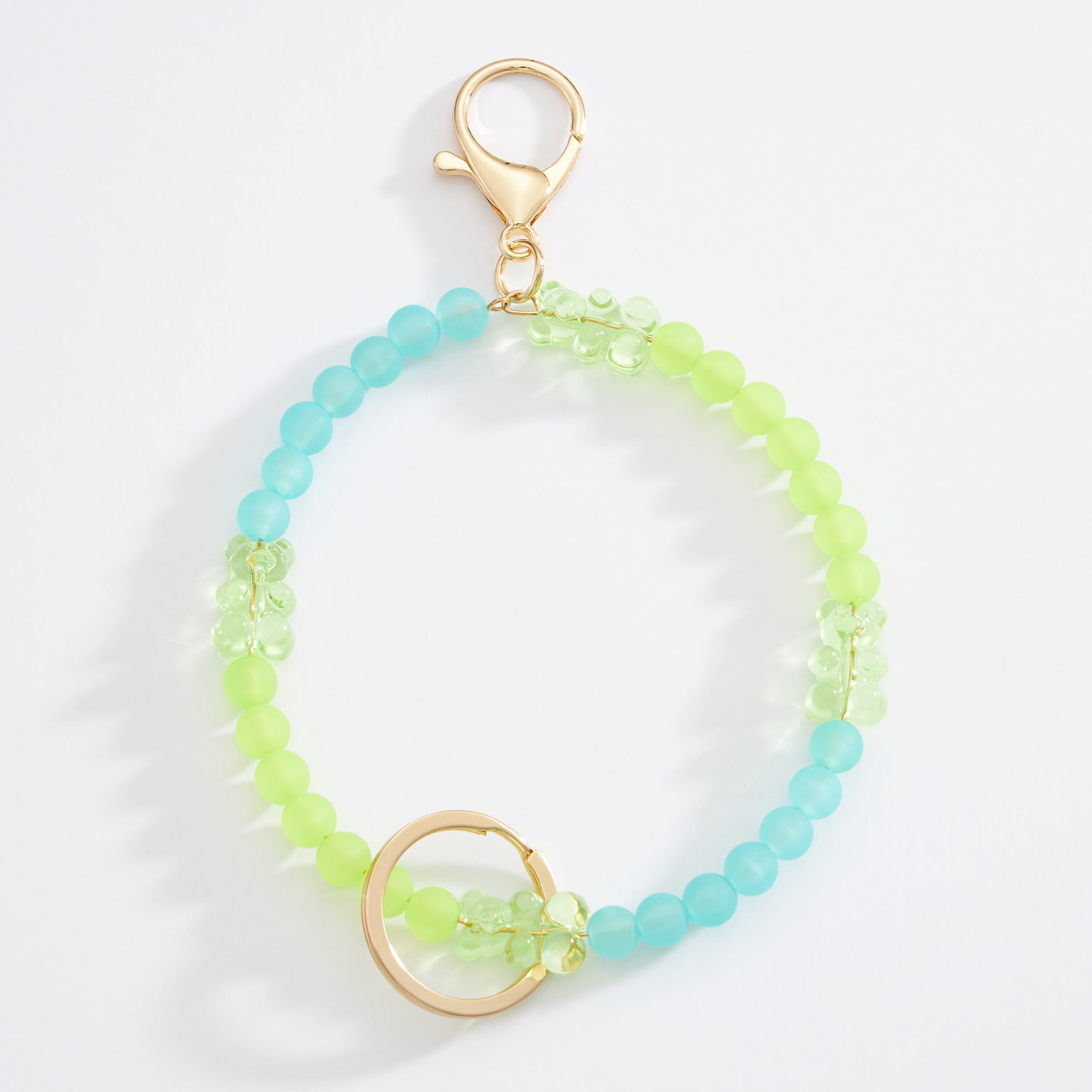 Gummy Bear Beaded Wristlet Keychains - Frem