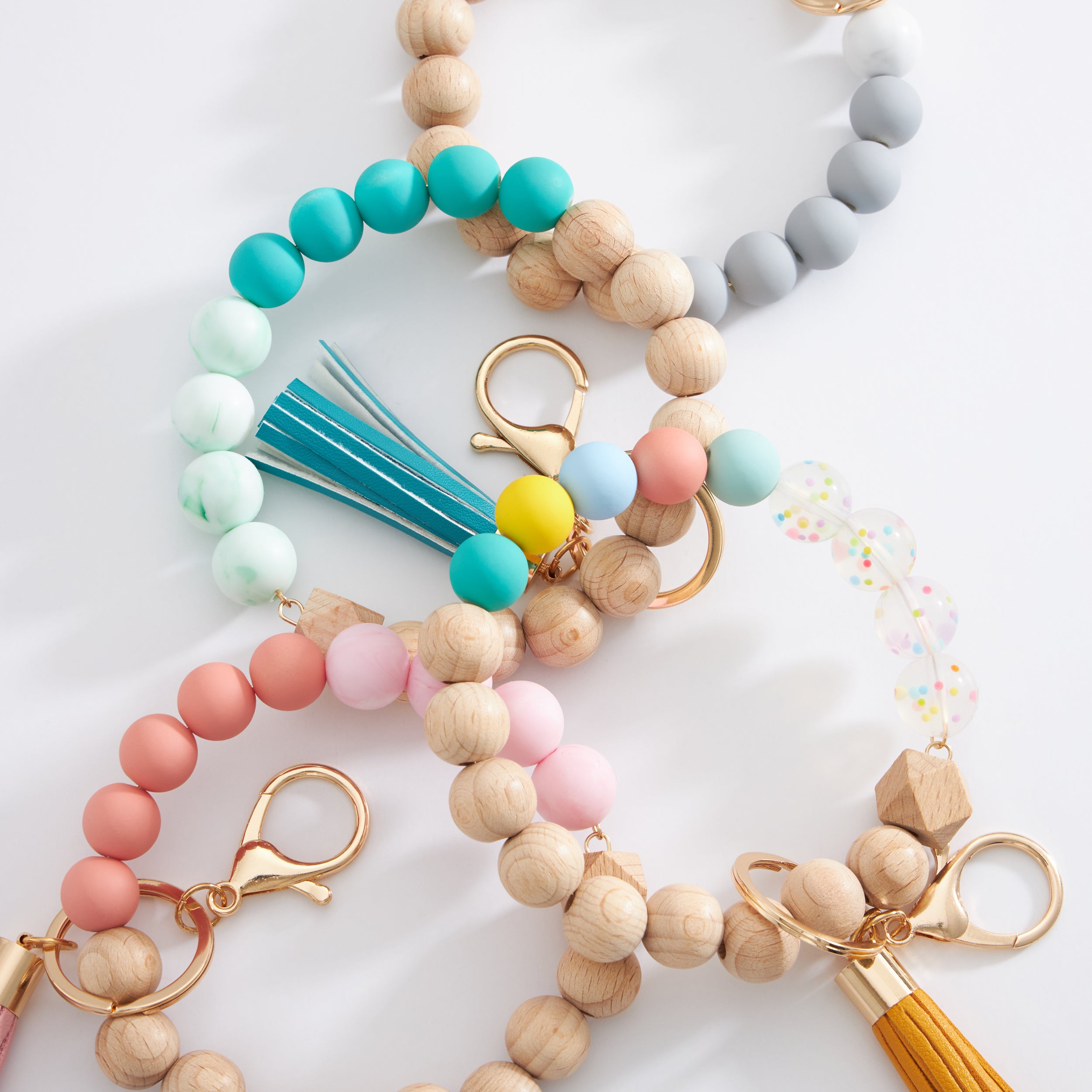 Silicone Coated Wristlet Keychains - Frem