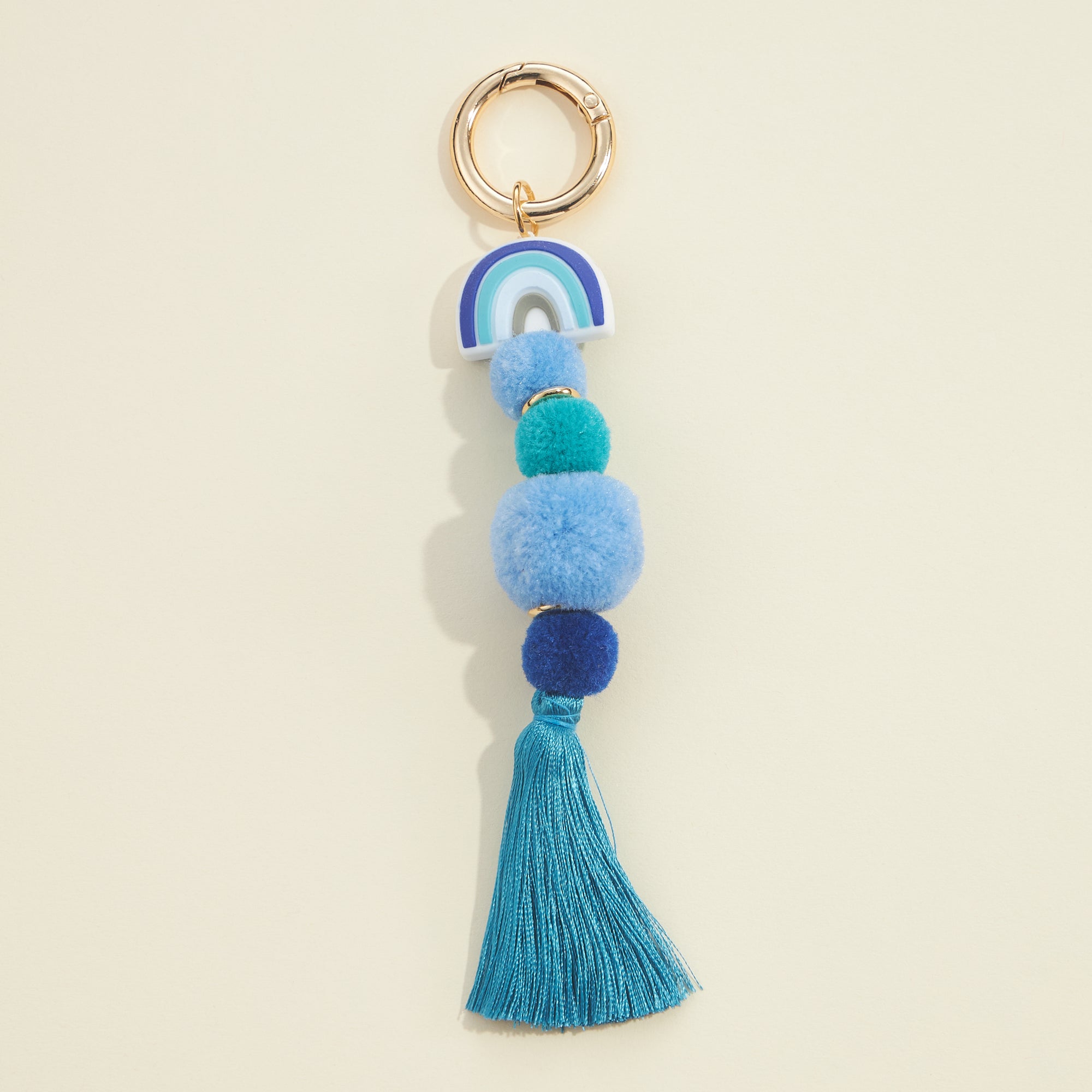 Pom Poms Rainbow Keychain - Frem